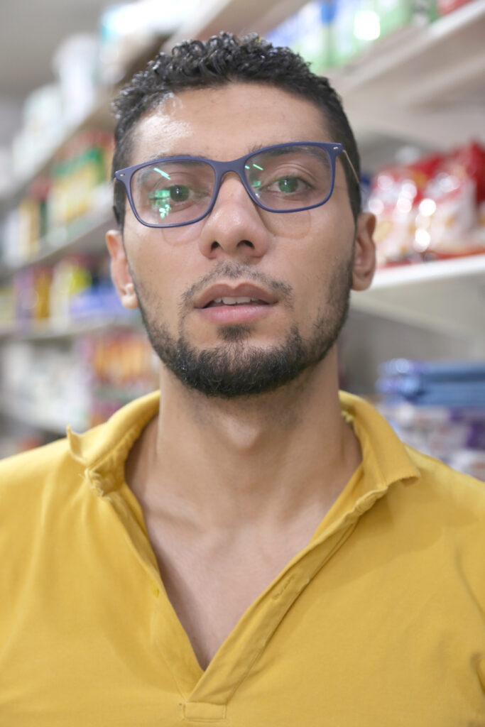 Muhammad al-Hittu, 28, whose parents were killed in the incident