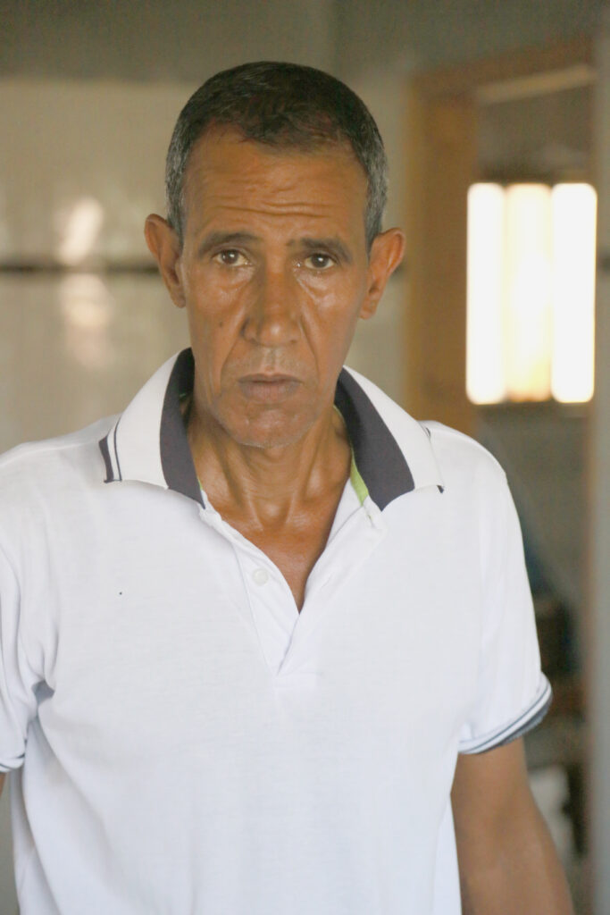 Isma’il ‘Ayash, 50, whose sister Ni’mah who was killed in the incident